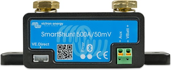 Smartshunt 500A/50mV