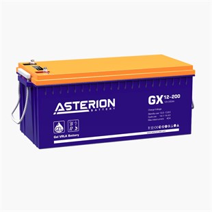 Asterion Jel Akü GX 12-200