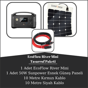 EcoFlow River Mini Tasarruf Paketi