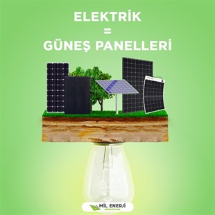 Şebeke Bağlantılı Güneş Enerji Sistemi 10 kW Kiremit ve Düz Çatı