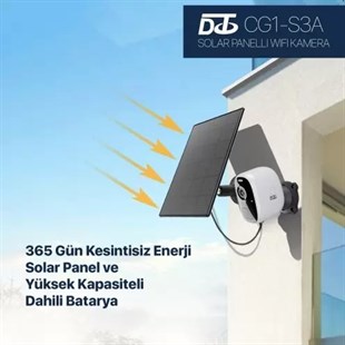 WİFİ Solar Panel Kamera